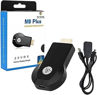 M4 Plus WiFi Wireless Display 4K Cast HDMI Dongle for LED TV Screen Mirroring Device for Miracast, Screen Mirroring, Airplay, DLNA, Netflix, Spotify for Android/iOS
