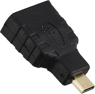 Micro HDMI to HDMI Adapter (2 Ports, Black)