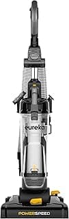 EUREKA Upright Vacuum Cleaner PowerSpeed Turbo Corded Vacuum Powerful Suction Lightweight Multi-usage All in One Vacuum for Pets Hair,carpet,hard floor, tile floor-Black