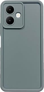 Xpress Back Cover for Infinix Smart 10, Soft Silicon TPU Case with Camera Protection, Anti-Shock Bumper Design (Gray)