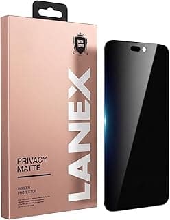 واقي شاشة خصوصية Next Store لهاتف iPhone 17 Pro Max 6.9 بوصة، زجاج مقوى مضاد للتجسس بلمسة مطفية مضاد للانعكاس ومضاد للبصمات ومضاد للخدش