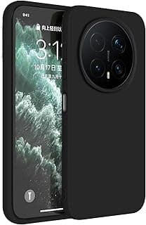 Cover for Honor Magic8 Pro 5G (6.71 Inches) Case Cover, Skin Protection Silicone TPU Case – Black