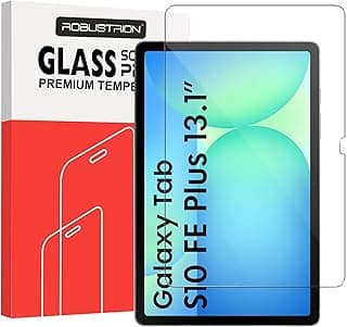 زجاج حماية مقوى لجالكسي تاب S10 FE بلس 13.1 بوصة، واقي شاشة لسامسونج S10 FE بلس تاب 13.1 بوصة