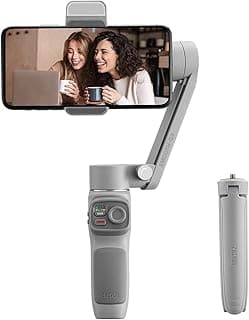 Smooth Q3 q 3 3 Axis Handheld Smartphone Gimbal iPhone Stabilizer for iPhone 12 11 Pro Xs Max Xr X 8 Plus 7 6 SE Android Cell Phone Smartphone YouTube Vlog Live Video Kit