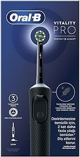 Charging/Electric Toothbrush Vitality Pro Black Protection and Cleaning