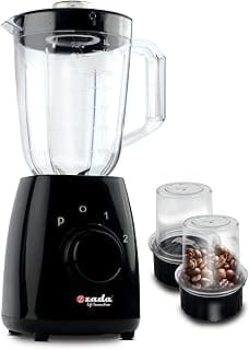 700W 6 Blades Electric Blender, 1.6 Liter Capacity, Black