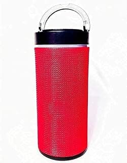 مكبر صوت بلوتوث لاسلكي محمول GT-124، أحمر