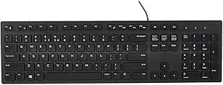 كيبورد متوافق مع ديل KB216 (US-Layout) الوسائط المتعددة بسلك USB بالحجم الكامل 580-ADMT (وحدة واحدة)