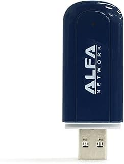 محول واي فاي USB من الفا ALFA AWUS036AXER 802.11ax WiFi 6 سرعة 1200 Mbps ثنائي النطاق 2x2 MIMO
