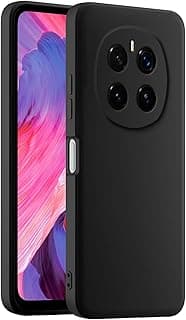 Colorful Silicone Phone Case, Suitable for Honor Magic7 Pro 5G (6.8") - Black