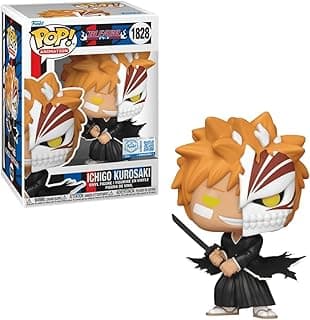 مجسم Funko Pop! أنمي: بليتش - إيتشيغو كوروساكي بنصف قناع (حصري)