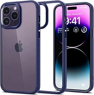MHM Magic Mask Q Series Unique Case Compatible with iPhone 15 Pro Max Plastic Blue Frame