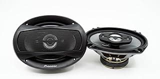 TS-A6995R - Oval 6 x 9 Inch Car Speakers - 600 Watt P.M.P.O - Pure Sound & Powerful Bass - Set of 2