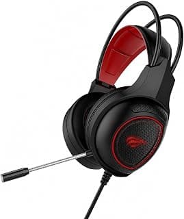 Wired gaming headset with 3.5mm + USB port, ideal for gaming and music, with a built-in microphone and comfortable design, 2-meter cable, model HV-H2239d