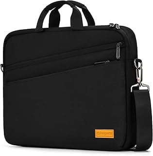 Laptop Bag Laptop Briefcase Fits up to 13-17.3 Inch Laptop Expandable Waterproof Shoulder Bag Shoulder Bag Carry Bag Notebook Bag PC Computer Bag with RFID Pockets