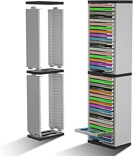 Wedorat Storage Stand for PS5 PS4 Nintendo Switch Xbox Games, Storage Tower for Nintendo Switch, Xbox Series X/S Game Card Holder Vertical Stand - 36 PC Game