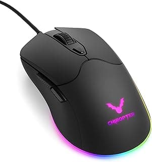X112 RGB Gaming Mouse – High Precision Optical Sensor – DPI Up to 3600 – Ergonomic Design – 6 Buttons – 1.5m Cable – USB 2.0
