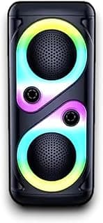 سماعة جيمنج لاسلكية محمولة RGB تدعم USB، Micro SD، راديو FM و AUX بصوت عالي الجودة، إضاءة ديناميكية مدمجة (JL-4433)