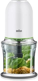 Braun QuadeBlade Technology 2-in-1 500 Watt MultiPractic 3 Chopper, White