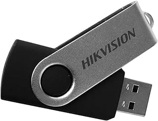 4GB USB 2.0 Rotary Pendrive, Silver/Black | HS-USB-M200S 4G |