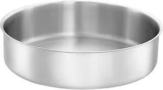 classic round oven dish, size 26 cm, stainless steel - 330012422