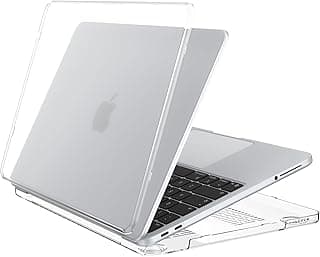 Case Compatible with 13-inch MacBook Neo A18 Pro A3404, 2026 Release, Protective Glossy Cover Hard Shell for Mac Book Neo 13", Crystal Clear