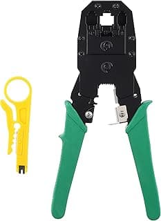 Rj45 rj11 rj12 wire cable crimper pliers and wire cutter crimp pc network tool