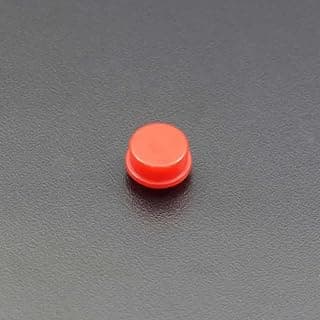 غطاء زر ضغط أحمر (25 قطعة)