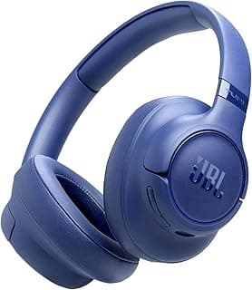 JBL Tune 730 BT Wireless Over-Ear Headphones with JBL Pure Bass Sound, Bluetooth 6.0, Foldable Design, Audio Cable, 76-Hour Battery Life and Google Fast Pair/Microsoft Swift Pair, Blue