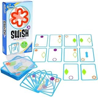 Swish Jr. - Card Game - 42 Cards To Develop Spatial And Visual Thinking For Young Children