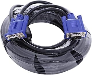 VGA Cable 15M Male to Male, Unique Filtering, Compatible with Computers High Quality