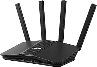 راوتر RT-BE58U - AiMesh WiFi 7 قابل للتوسيع، 4K-QAM، MLO، منفذ WAN/LAN 2.5G مع كشف ذكي، أربعة منافذ 1G، أمان شبكة تجاري، تحكم أبوي، IoT، شبكة أطفال، VPN