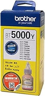 BROTHER - BT5000Y, Yellow Inks, Up to 5000 Pages