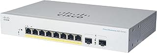 سويتش بيزنس CBS220-8T-E-2G ذكي | 8 منفذ GE | 2x1G SFP | ضمان أجهزة محدود لمدة 3 سنوات (CBS220-8T-E-2G-UK)