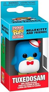Funko Pop! Keychain: Sanrio - Tuxedosam - Hello Kitty Novelty Keyring - Collectable Mini Figure - Stocking Filler - Gift Idea - Official Merchandise - Anime Fans - Backpack Decor
