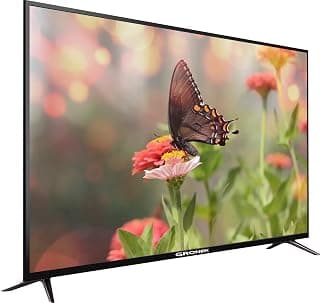 جرونكس شاشة 43 بوصة، سمارت، LED، دقة FHD أسود