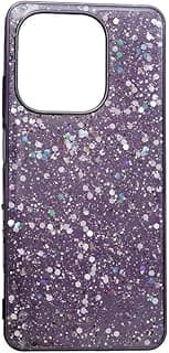 Glitter Plastic Mobile Phone Case With Cute Design for Oppo A3 Oppo A3X - Purple