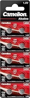 AG6/LR69/LR921/371 Alkaline Button Cell Batteries - Pack of 10