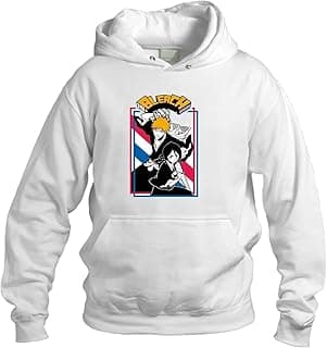 سويت شيرت انمي بليتش بشخصية كوروساكي ايتشيغو وتوشيرو 16 (XL)