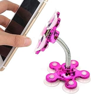 Magic Suction Cup Mobile Holder 360° Rotatable Multi-Angle Cellphone Car Mount Sucker Stand for Smartphones