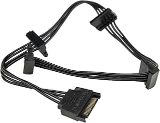 (1Pcs) SATA Power Distributor Adapter Cable 15 Pin | SATA Power Distributor Adapter Cable Pin 15-Pin essential | Durable construction | Easy installation | Reliable performance | For