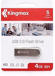 USB 2.0 Flash Drive 4GB X01, Portable Memory Stick, High-Speed Data Transfer, Compact & Durable Design, Ideal for Documents, Music, Photos & Videos, 5-Year Warranty