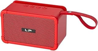 سماعة لاسلكية أنيقة تدعم البلوتوث، كارت TF، منفذ USB، وراديو FM. تتميز بمنفذ DC، بطارية قابلة للشحن 1200 مللي أمبير، وجودة صوت قوية | LP-V93 (أحمر)