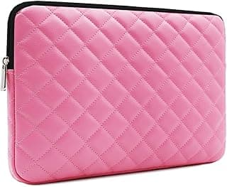 Energy Case ® Laptop Sleeve 15.6 Inch, Shockproof Protective Traveling Computer Case, Water Resistant Portable Laptop Carrying Bag Compatible for Lenovo, HP, Dell, Asus, Notebook (Fuchsia)