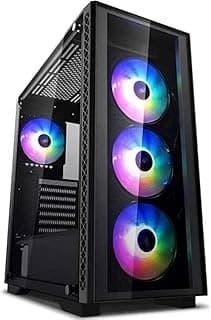 كمبيوتر العاب تبريد سائل ARGB من نانوتيك، انتل i7-12700F، 32GB DDR4، انفيديا RTX 3060Ti، ذاكرة مستديمة M.2 500GB، هارد ديسك 1TB، وحدة امداد طاقة 750 واط، ويندوز 10 برو، ضمان لمدة عام (i7-12700F، RTX