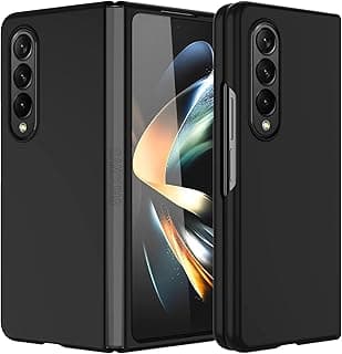 جراب سيليكون متوافق مع سامسونج Galaxy Z Fold 6 غطاء خلفي TPU رفيع جداً مضاد للصدمات والخدش وحماية كاملة للجسم