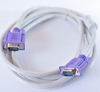كابل VGA طول 3 متر أبيض