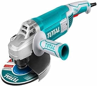 صاروخ زوايا احترافي TG1262306 3000 وات مع قرص 230 ملم من توتال، 2600W
