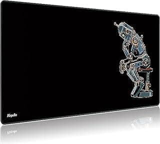 ROBOT Gaming Mouse Pad, Large Extended Keyboard and Mouse Mat for PC, Non Slip Desk Mat | 700× 300×3 mm,
