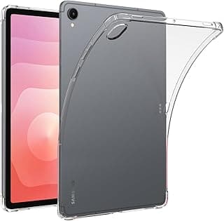 جراب لجهاز سامسونج Galaxy Tab S11، غطاء خلفي شفاف من مادة TPU مرن وناعم فائق الوضوح لجهاز Galaxy Tab S11 11 بوصة